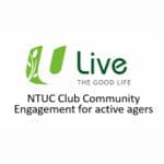 U Live logo - NTUC Club community engagement for active agers